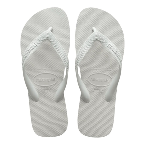 Havaianas Top Womens Flip Flop Slippers, White, US 11/12 Beach Gym Casua… - Picture 1 of 12